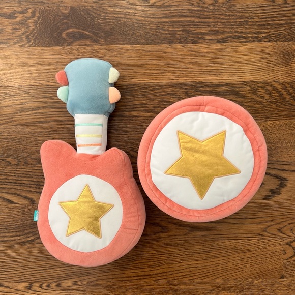 Gund First Soft Drum and Guitar Plush Musical Toy with Star Design - Picture 1 of 9